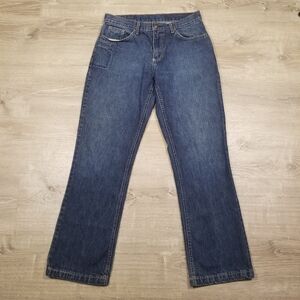 Kimes Ranch Dillon Jeans Mens Size 32x32 Bootcut Western Dark Wash Blue Made USA